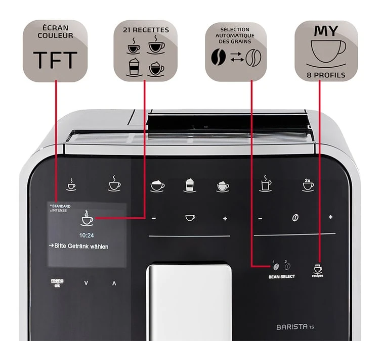 MELITTA Barista TS Smart Connectée Inox F860-100 Garantie 3 Ans – Image 4