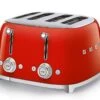 Toaster Smeg TSF03RDEU 4 Tranches Rouge