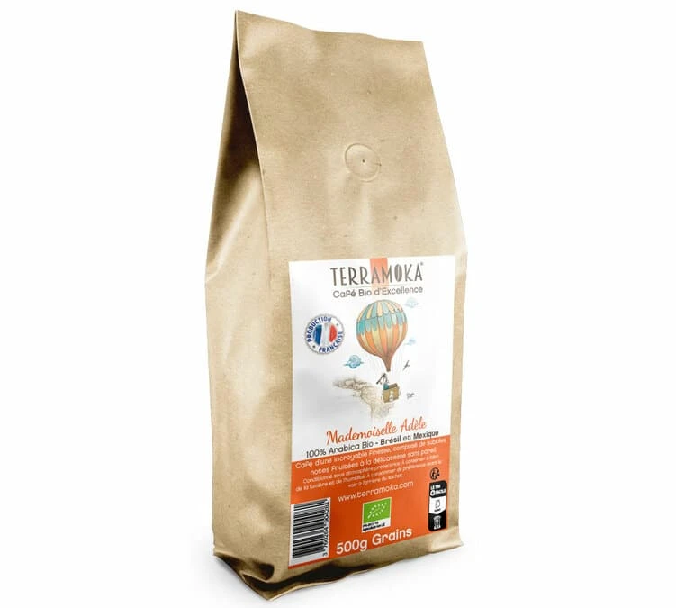 500 G Café En Grain Adèle - TERRAMOKA