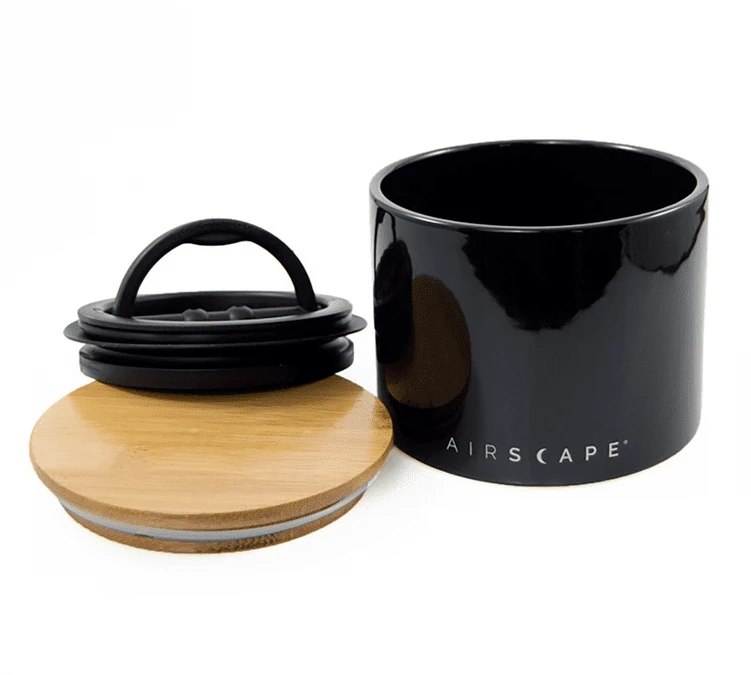 Lot 2 Boîtes Conservatrices Céramique Noir Avec Vide D'air 500g Et 250g - Airscape – Image 3
