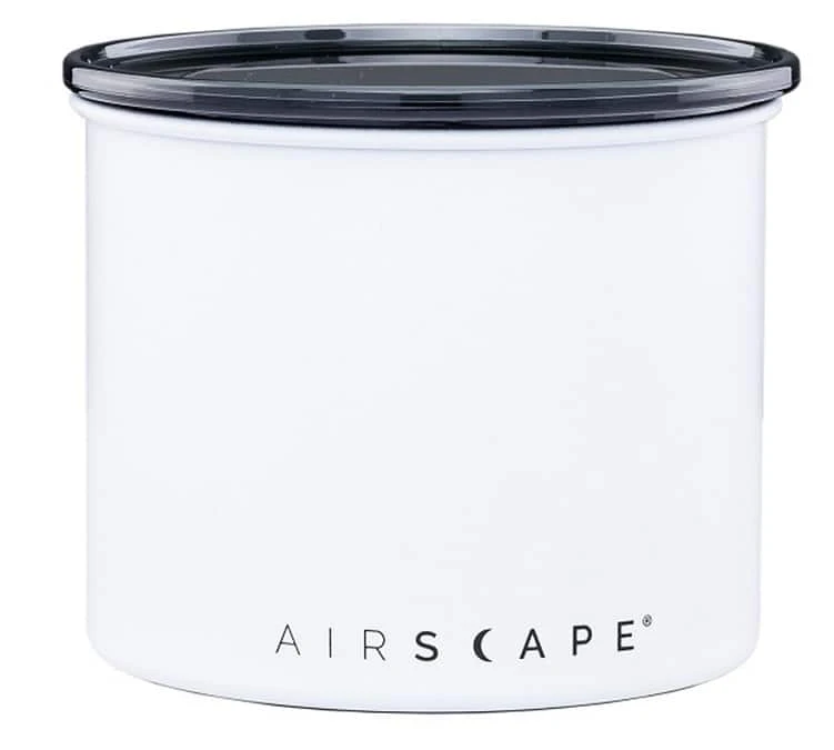 Boîte Conservatrice Inox Blanc Mat Avec Vide D'air 250g - Airscape