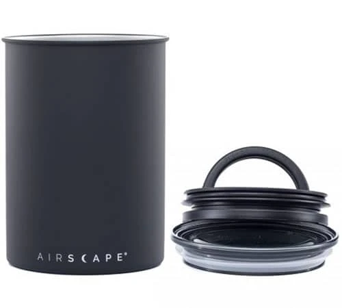 Lot 2 Boîtes Conservatrices Noir Brillant Avec Vide D'air 500g Et 250g - Airscape – Image 2