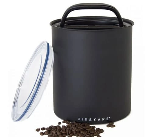 Boîte Conservatrice Inox Mat Black Avec Vide D'air 1 Kg - Airscape – Image 2