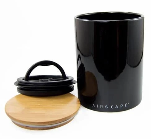 Lot 2 Boîtes Conservatrices Céramique Noir Avec Vide D'air 500g Et 250g - Airscape – Image 2