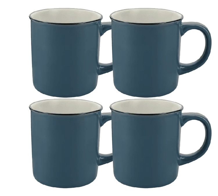 Mug AOC - Retro Bleu- 4x 250 Ml