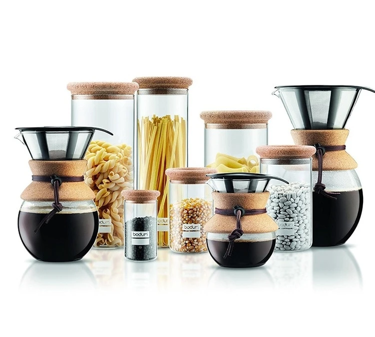 Boîte De Conservation - Yohki Avec Couvercle En Liège 1L - BODUM – Image 2