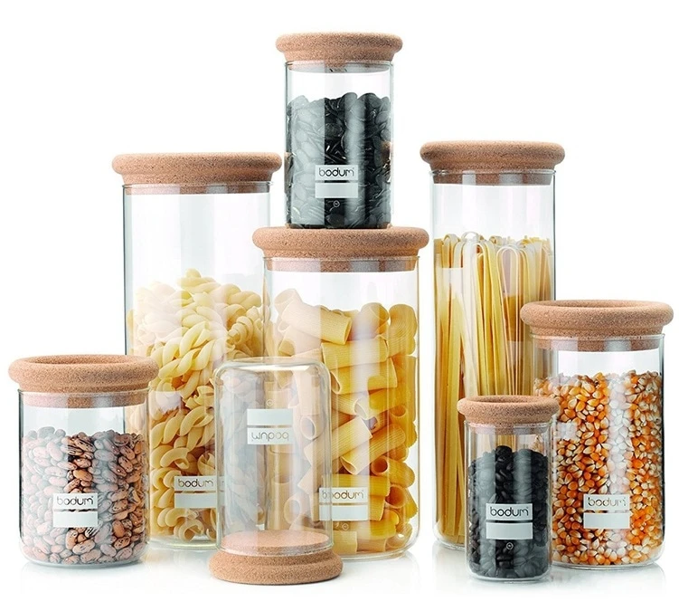 Boîte De Conservation - Yohki Avec Couvercle En Liège 1L - BODUM – Image 3