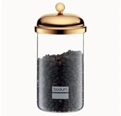 Boîte Avec Couvercle Plaqué Or Classique 1L - BODUM