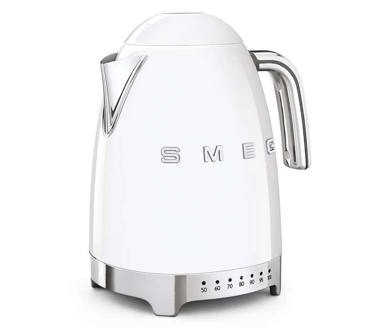 Bouilloire SMEG KLF04WHEU Blanc - Température Réglable + Offre Cadeau – Image 2