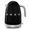 Bouilloire SMEG - Température Réglable - KLF04BLEU Noire 1,7 L + Offre Cadeau