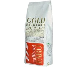 1 Kg Café En Grain Gold Extra Bar - CAFFE DEL FARO