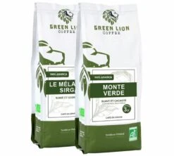 Pack Duo 100 % Savoir-faire Français - 2 X 250 G - GREEN LION COFFEE
