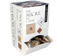 55 Sucres Moulés - Boîte Distributrice - Carrément Sucre - CANASUC