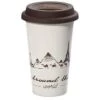 Mugs - DELONGHI - Mug Double Paroi Céramique 30cl -The Globetrotter