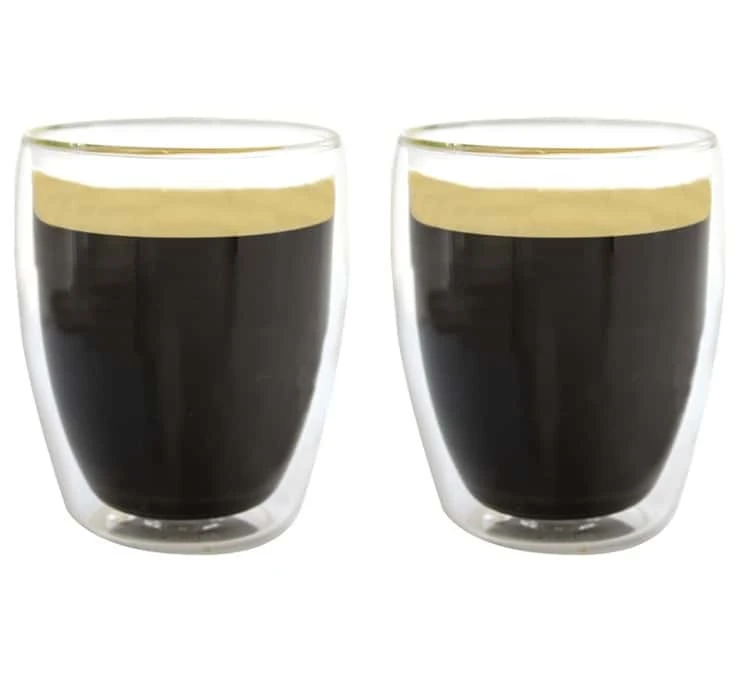 2 Verres Double Paroi 35 Cl Duplex - LES ARTISTES A PARIS