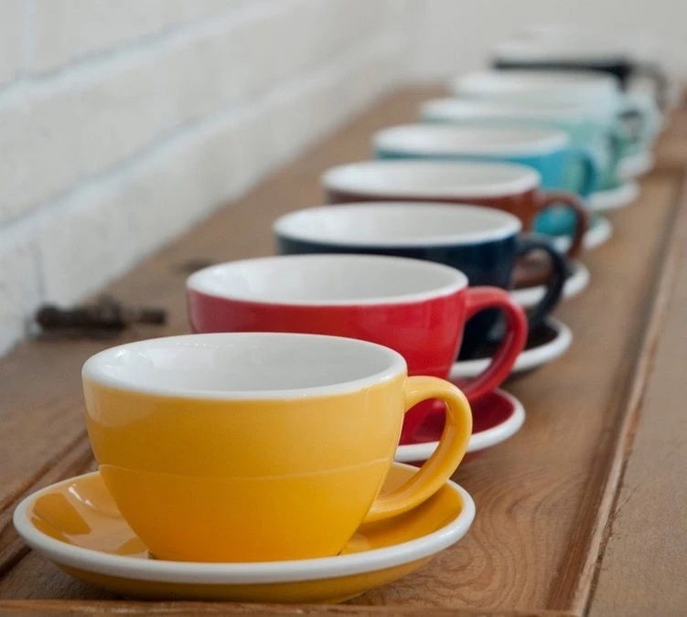 6 Tasses Espresso Et Sous-tasses Egg 8cl Gunpowder - Loveramics – Image 7