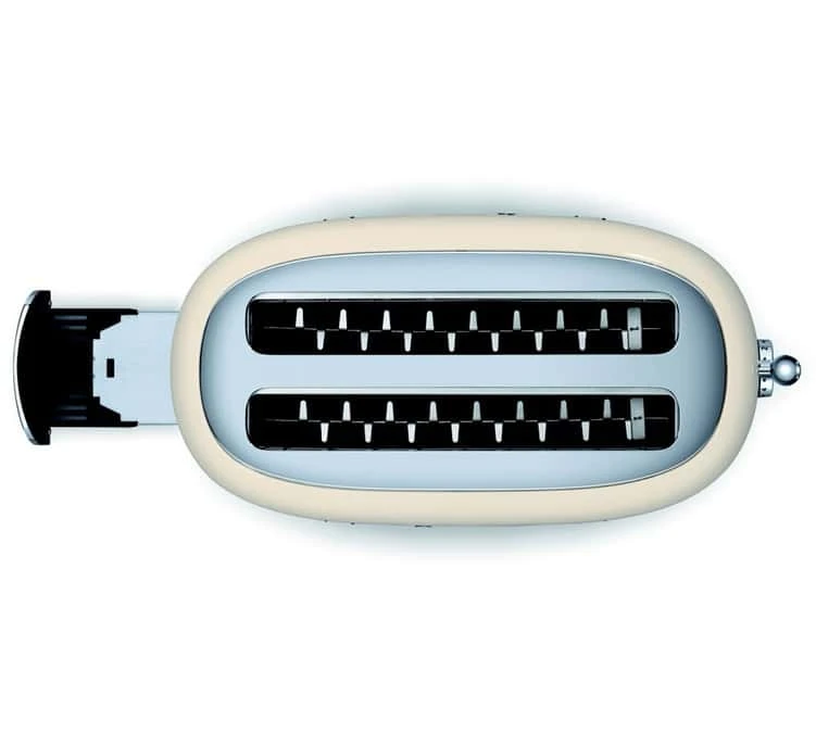 Grille-pain TSF02CREU 4 Tranches - Crème - SMEG – Image 4