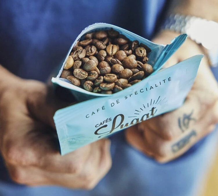 250g Café En Grains : Le Mélange Sakura - Cafés Lugat – Image 4