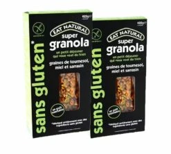 2 Sachets De Super Granola Graines De Tournesol, Miel Et Sarrasin 850 G - EAT NATURAL