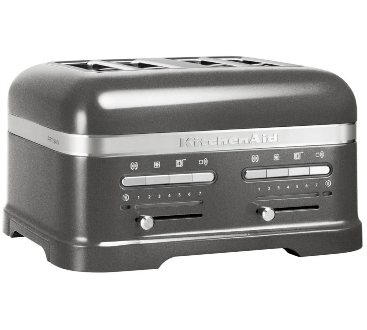Toaster KitchenAid 5KMT4205EMS Artisan 4 Tranches Gris Etain