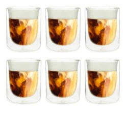 4 + 2 Offerts Verres Double Paroi Mila 25 Cl - PYLANO