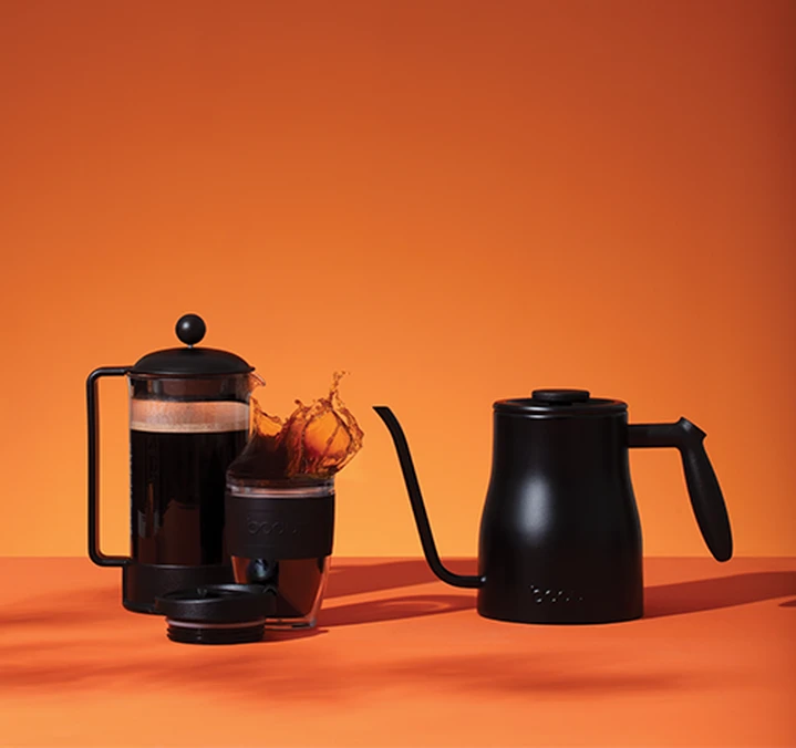 Bouilloire Traditionnelle Gooseneck - Inox Noir Mat à Long Bec - 1L - BODUM – Image 4