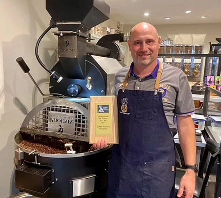 Café En Grains Brûlerie Du Cantin - Blend Du Champion 100 % Arabica - 250gr – Image 3