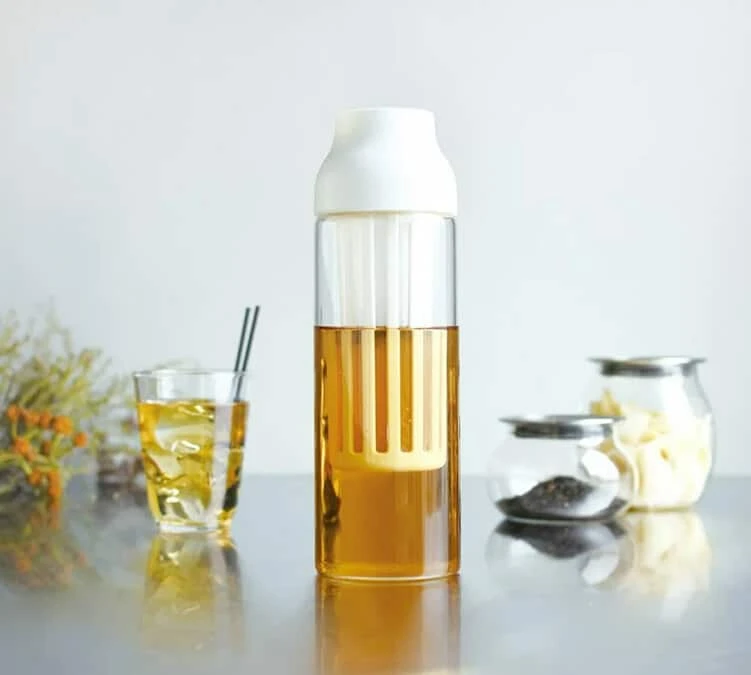 Carafe KINTO Capsule Blanche 1L Pour Infusions à Froid – Image 3