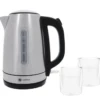 Bouilloire KT101 1.7L Inox + Verre Pylano + Offre Cadeau KOTTEA