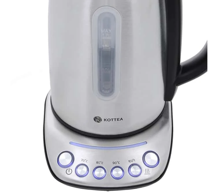 Bouilloire Kottea KT102 Température Réglable Inox 1.7L – Image 2