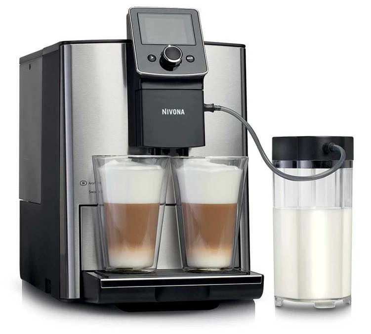 NIVONA CafeRomatica 825 Inox Avec Carafe à Lait 1L