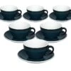 Tasses - LOVERAMICS - Cappuccino Et Sous-tasses Night Sky Egg 20 Cl