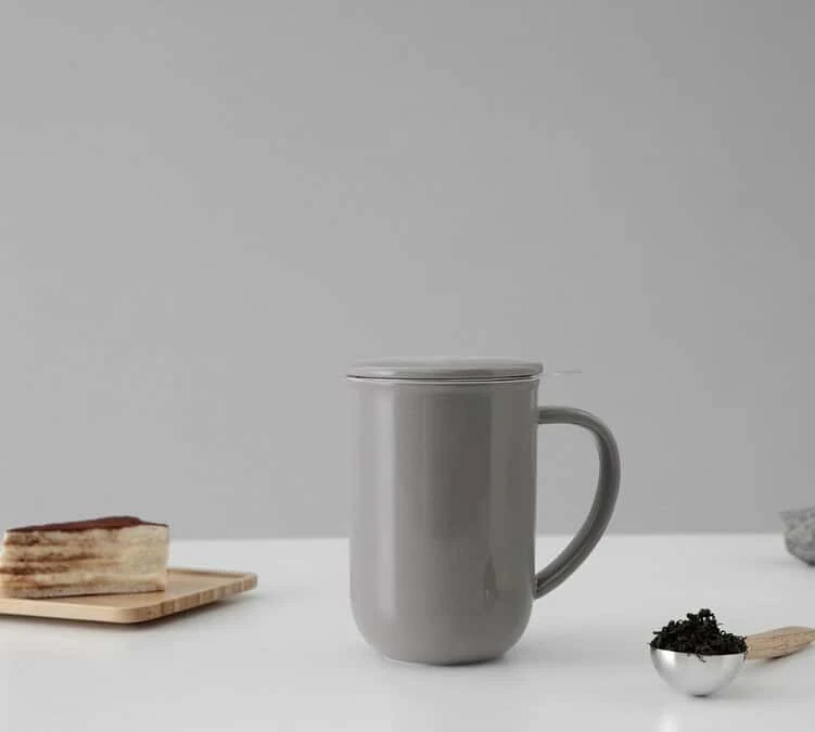 Mug Minima Wool Grey 50 Cl Avec Infuseur Inox - VIVA SCANDINAVIA – Image 3