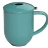 Mug Avec Infuseur Et Couvercle 300ml Teal - LOVERAMICS