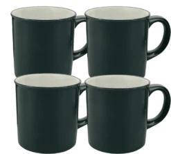 Mug AOC - Retro Bleu Canard - 4x 250 Ml