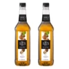 Sirop 1883 Routin Noisette - Bouteille Plastique - 1L X2