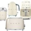 Set Petit-Déjeuner (Toaster - Cafetière Filtre - Presse Agrumes - Bouilloire) Crème - SMEG