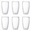 6 Verres BODUM Pavina Double Paroi 45 Cl