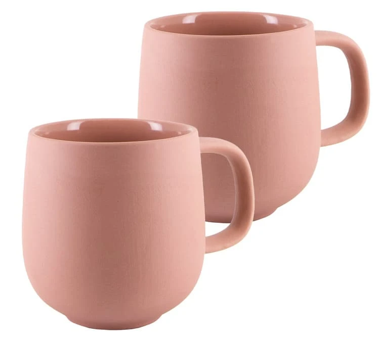 2 Mugs PYLANO Terra Brique - 33 Cl
