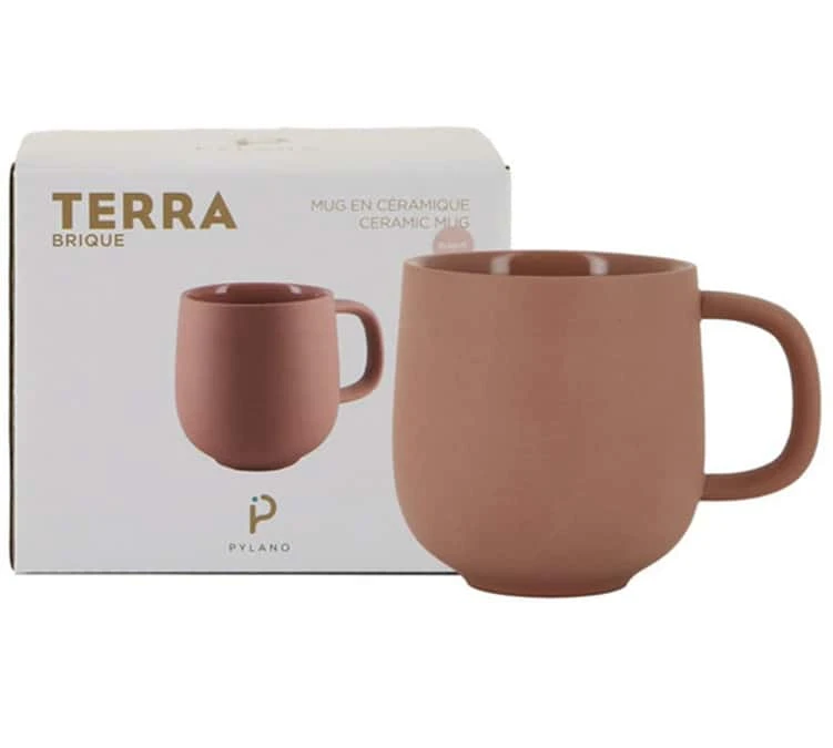 2 Mugs PYLANO Terra Brique - 33 Cl – Image 3
