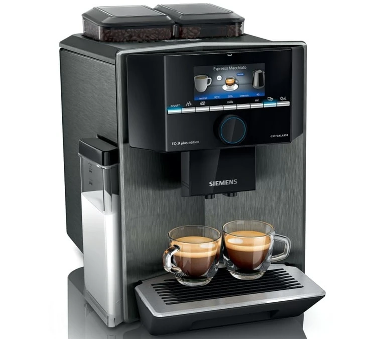 SIEMENS EQ.9+ S700 Home Connect Dark Inox TI9573X5RW Garantie 3 Ans