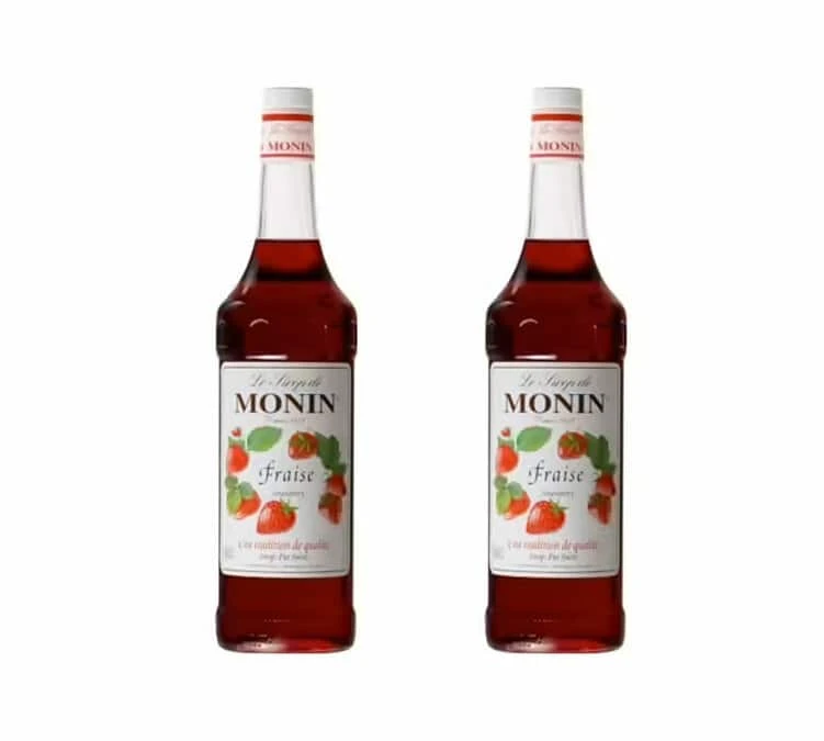 Sirop Monin - Fraise - 2 X 1 L