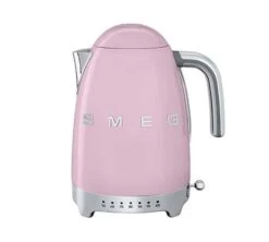 Bouilloire SMEG Rose - KLF04PKEU Température Réglable + Offre Cadeau
