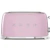 Grille-pain Smeg TSF02PKEU 4 Tranches - Rose