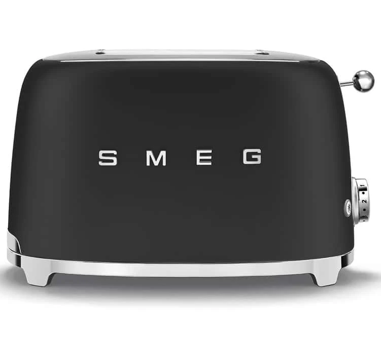 Grille-pain SMEG TSF01BLMEU 2 Tranches Noir Mat