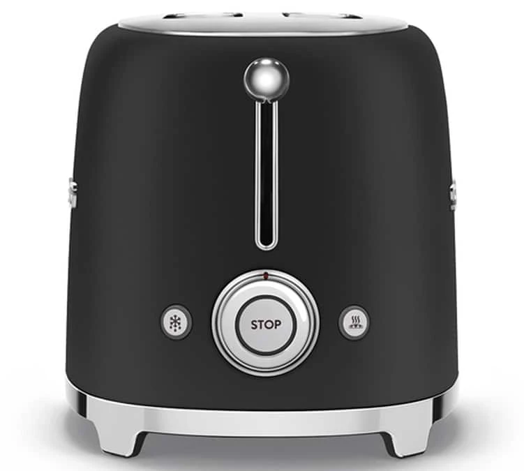 Grille-pain SMEG TSF01BLMEU 2 Tranches Noir Mat – Image 3