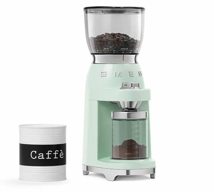 Set Petit-Déjeuner Machine Expresso ECF01PGEU Et Moulin à Café CGF01PGEU Vert D'eau - SMEG – Image 3