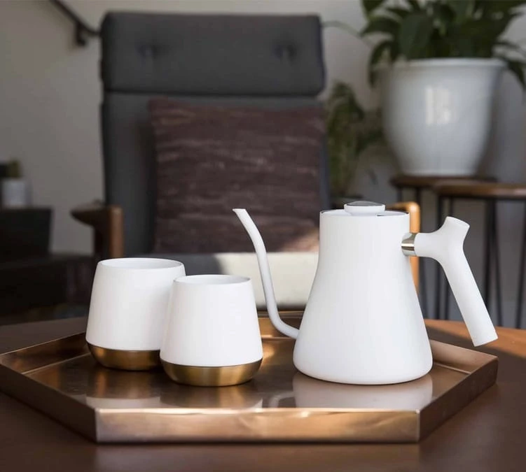 Bouilloire Traditionnelle Stagg Blanc 1 L Col De Cygne - FELLOW – Image 3