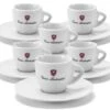 Lot De 6 Tasses Et Sous Tasse Espresso Blanche - Tonino Lamborghini -