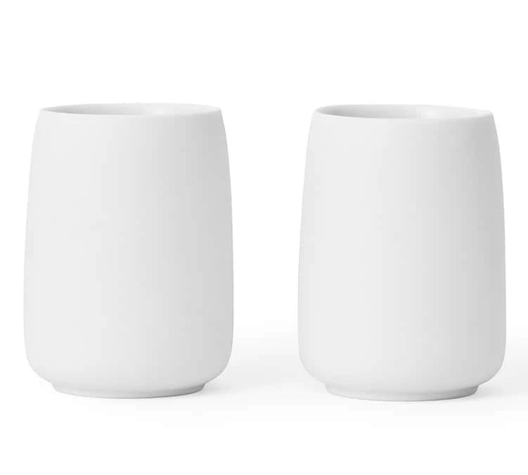 Pack Théière Nicola En Porcelaine Blanche 1.2L + 2 Tasses 15cl - Viva Scandinavia + Offre Cadeau – Image 3